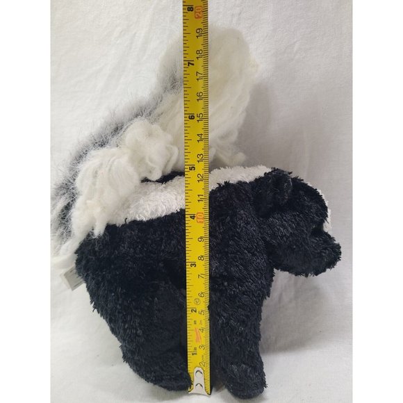 Douglas Cuddle Toys Skunk Stinky The Plush Stuffed Animal Realistic Black White - Picture 5 of 5